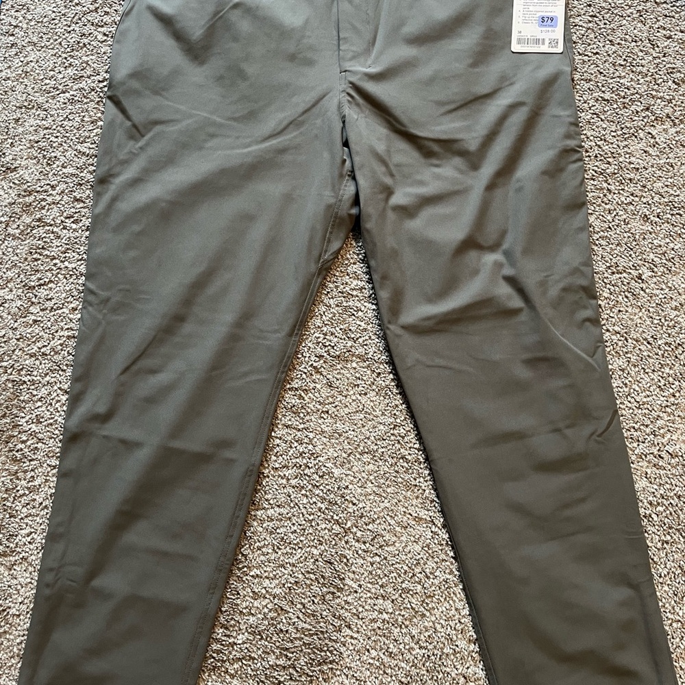 lululemon athletica Men's Green/Grey ABC pants
